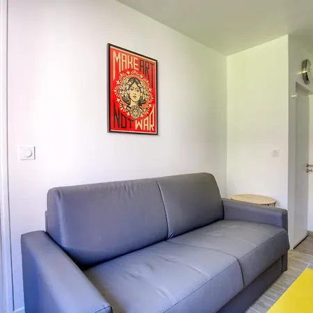 Beautiful Studio Near The Canal De L'ourcq Apartment *